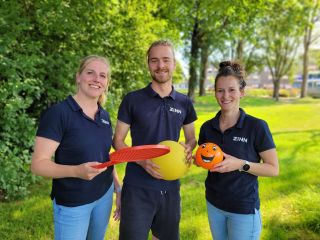 Teamfoto van de psychisch motorisch therapeuten